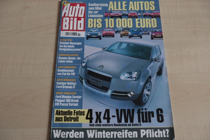 Deckblatt Auto Bild (02/2002)